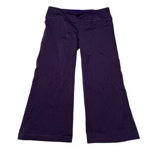 Gap Body Fit Cropped Wide Leg Legging Purple M